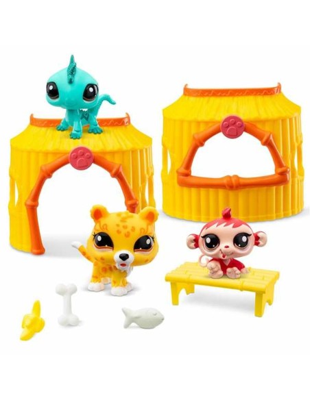 Playset Bandai Littlest Pet Shop 8 Pieces