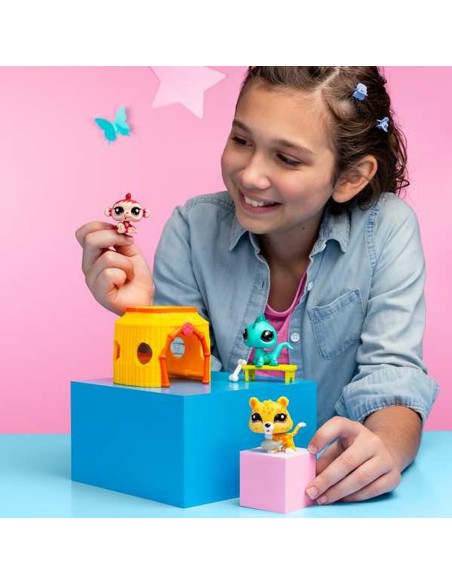 Playset Bandai Littlest Pet Shop 8 Pieces