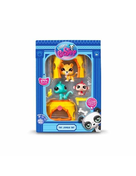 Playset Bandai Littlest Pet Shop 8 Pieces