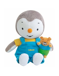 Fluffy toy Jemini T'choupi Polyester Multicolour 30 cm