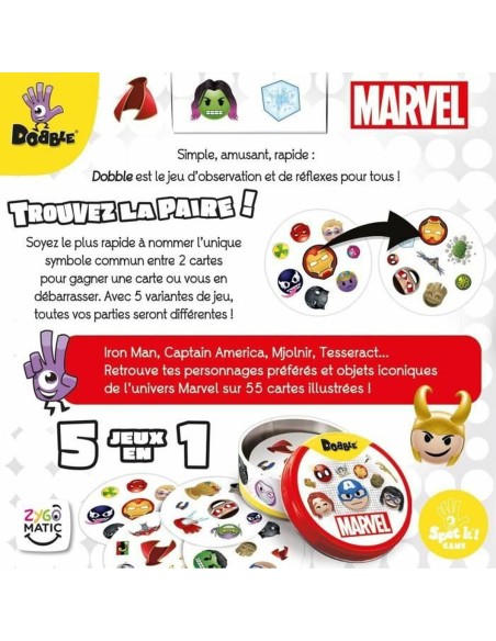 Educational Game Asmodee Dobble: Marvel