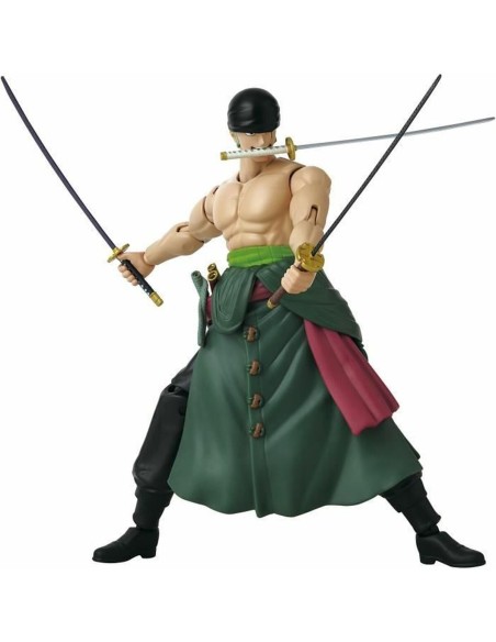 Jointed Figure One Piece Anime Heroes: Zoro Style 3 Swords 17 cm