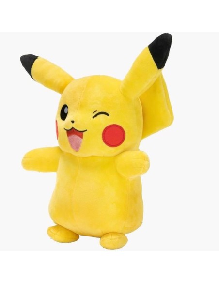 Fluffy toy Bandai Pokemon Pikachu Yellow 30 cm
