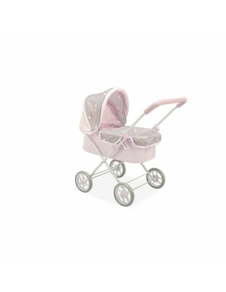 Doll Stroller Arias Emma 35 x 61 x 60 cm Pink (35 x 61 x 60 cm) (handlebar height 57 cm)