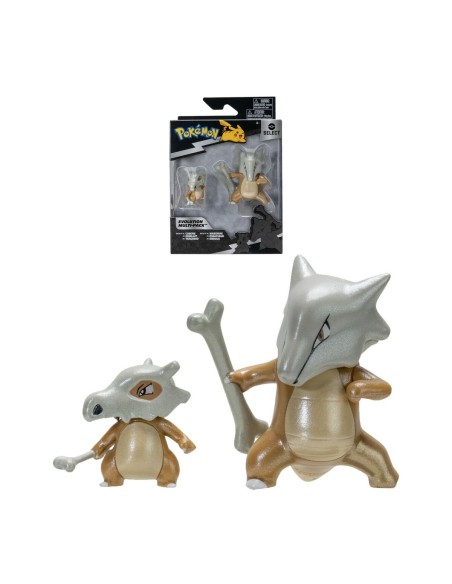 Action Figure Pokémon Evolution Pack - Cubone & Marowak