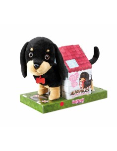 Fluffy toy Animagic Waggles on the go with sound Brown 2