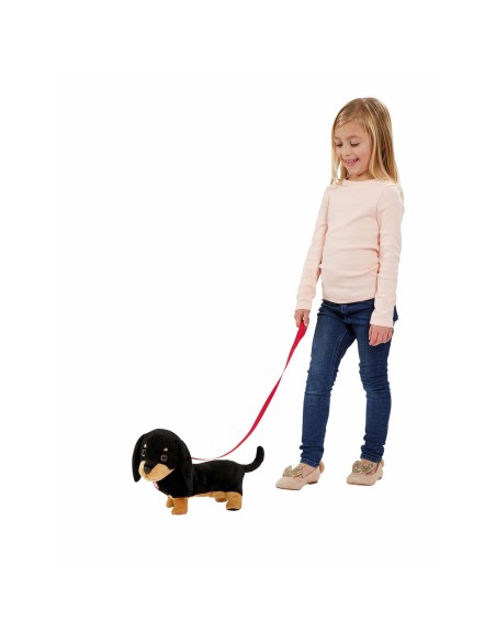 Fluffy toy Animagic Waggles on the go with sound Brown