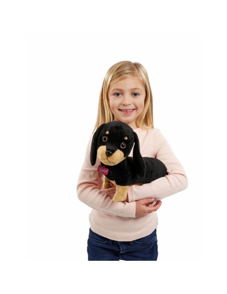 Fluffy toy Animagic Waggles on the go with sound Brown