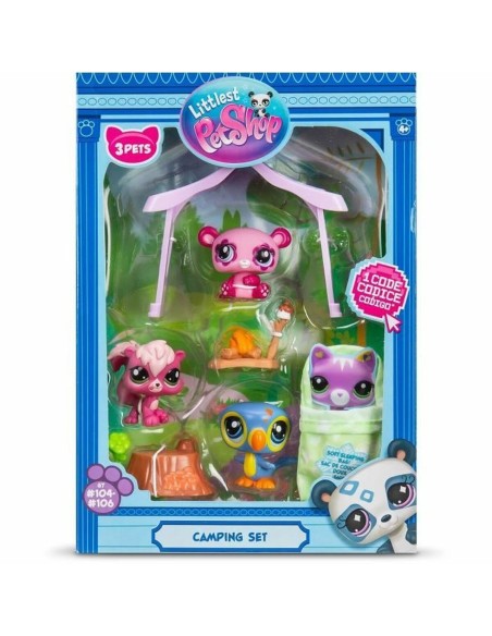 Playset Bandai Littlest Pet Shop Camping