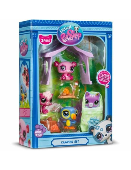 Playset Bandai Littlest Pet Shop Camping