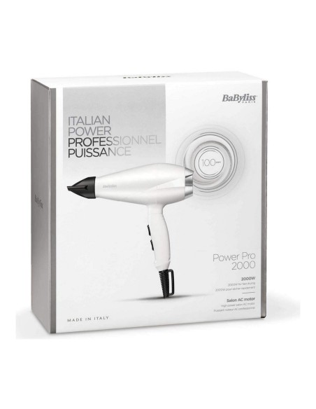 Hairdryer Babyliss 6704WE 2000W White 2000 W