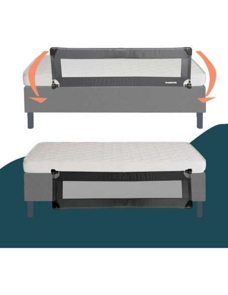 Bed safety rail Looping BL5003G 44 x 150 cm Grey
