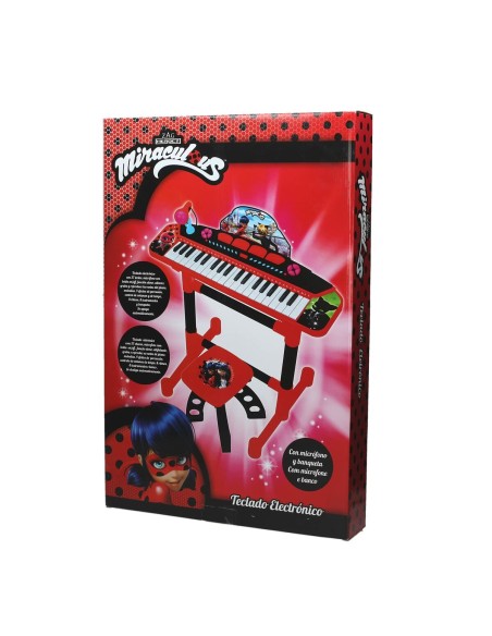 Electric Piano Lady Bug Red