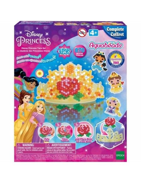 Glass beads Aquabeads The Disney Princess Tiara 870 Pieces