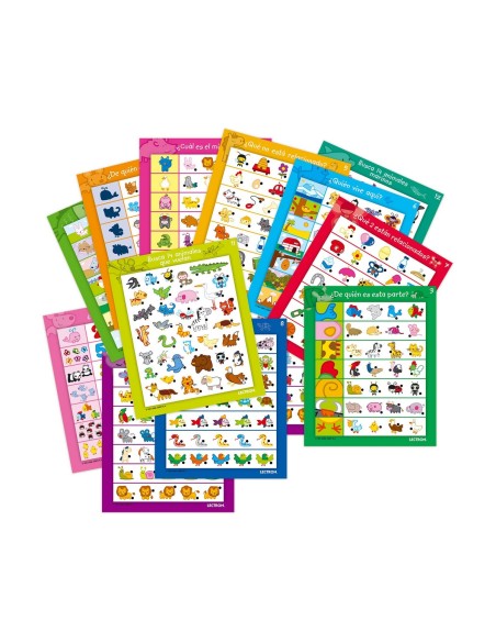 Educational Game Diset The animals Pencil Lights with sound (ES)