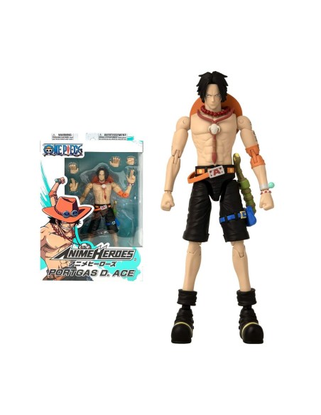 Action Figure One Piece Bandai Anime Heroes: Portgas D. Ace 17 cm