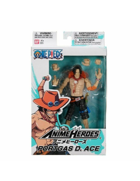 Action Figure One Piece Bandai Anime Heroes: Portgas D. Ace 17 cm
