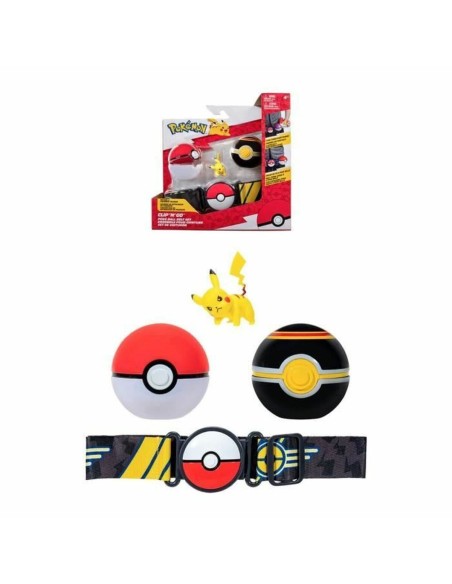 Playset Pokémon Clip Belt 'n' Go - Pikachu