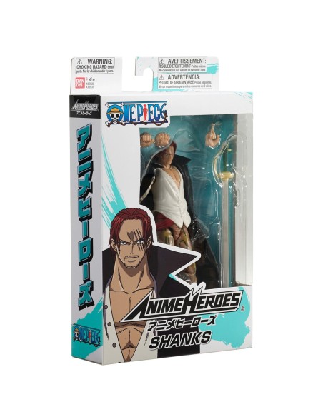 Action Figure One Piece Bandai Anime Heroes: Shanks 17 cm