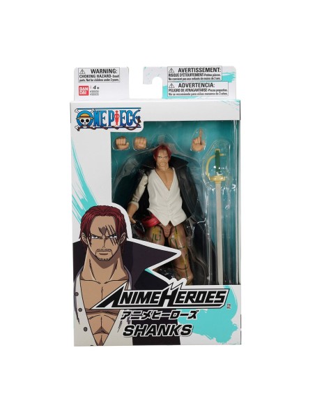 Action Figure One Piece Bandai Anime Heroes: Shanks 17 cm