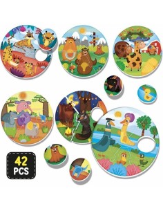 Educational Game Lisciani Giochi Montessori Baby Round Puppies (FR) 2