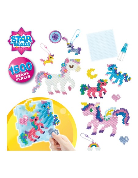 Glass beads Aquabeads Fairy Unicorns 1500 Pieces