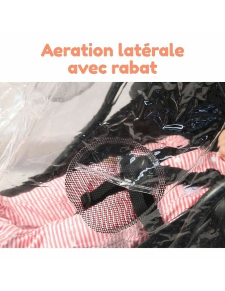 Rain Cover Bambisol Transparent PVC