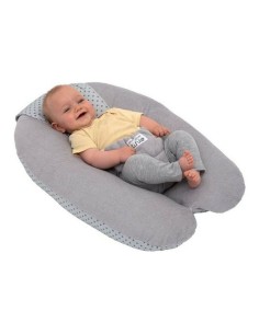 Breastfeeding Cushion Tineo Polka Dots Grey 2