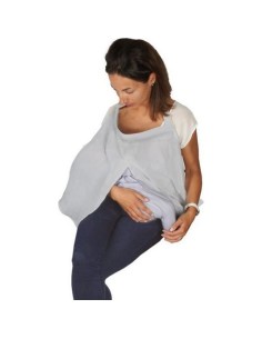 Breastfeeding blanket Tineo Grey 2