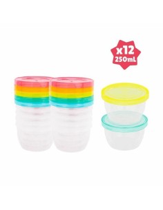 Food Preservation Container Badabulle 250 ml 12 Units 2