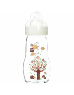 Baby's bottle MAM Crystal Beige (260 ml)