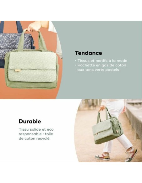 Diaper Changing Bag Babymoov Abstract Green
