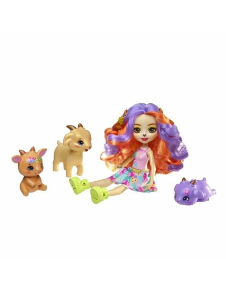Baby Doll with Accessories Enchantimals Golita Goat Family