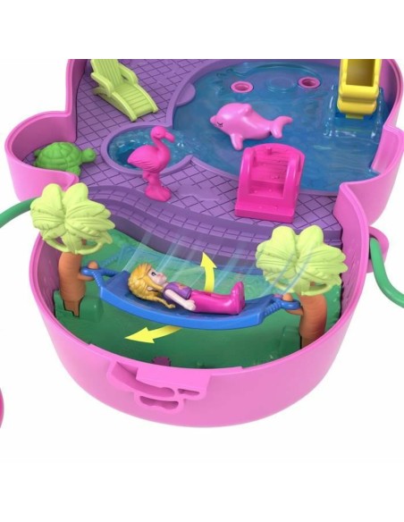 Baby Doll with Accessories Polly Pocket Mommy Monkey and Baby