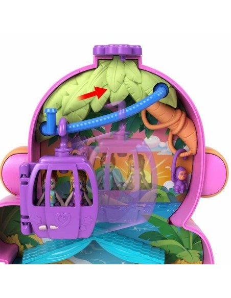 Baby Doll with Accessories Polly Pocket Mommy Monkey and Baby