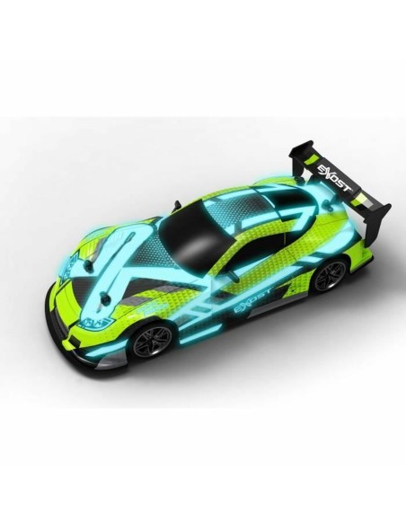 Remote-Controlled Car Exost Flash Light 1:14 Green Vert