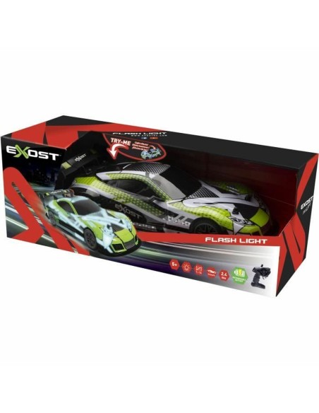 Remote-Controlled Car Exost Flash Light 1:14 Green Vert