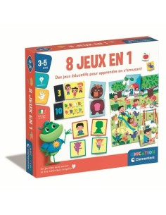 Educational Game Clementoni 8 jeux en 1 (FR)