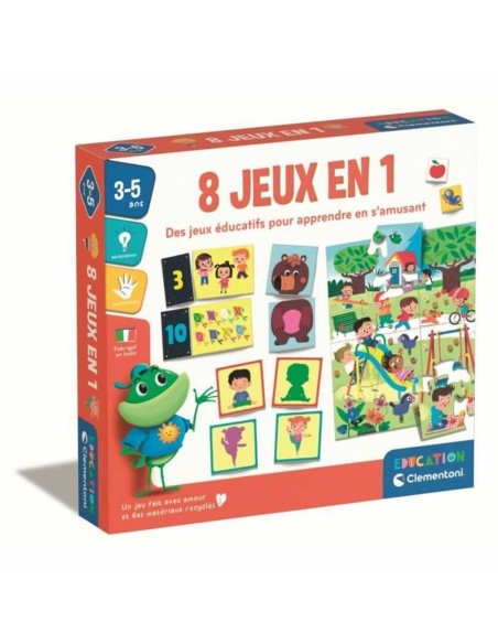 Educational Game Clementoni 8 jeux en 1 (FR)