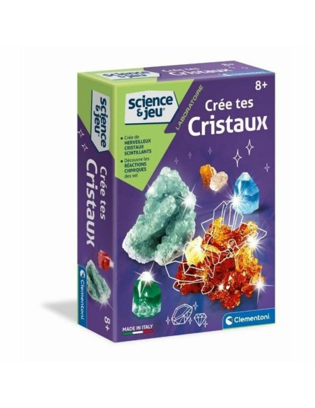 Science Game Clementoni Creates Crystals Fluorescent