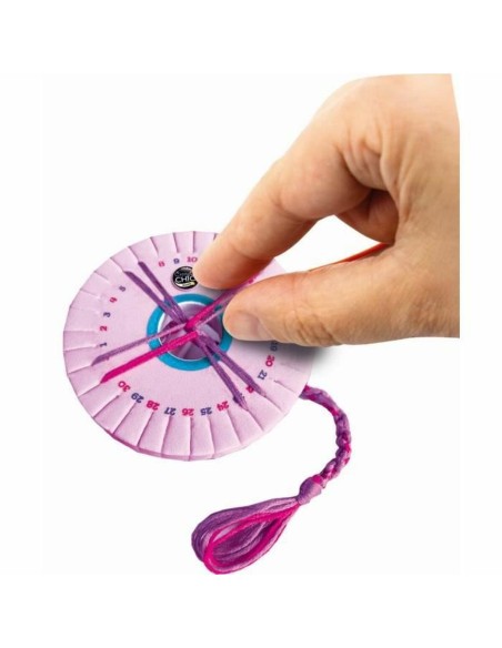 Bracelet Making Kit Clementoni Friendship bracelet creation box Plastic