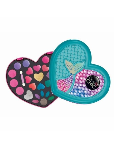 Children's Make-up Set Clementoni Crazy Chic Beauty Mermaid Make up