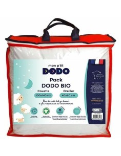 Duvet P'TIT DODO 100 x 140 cm White 2 Pieces 2