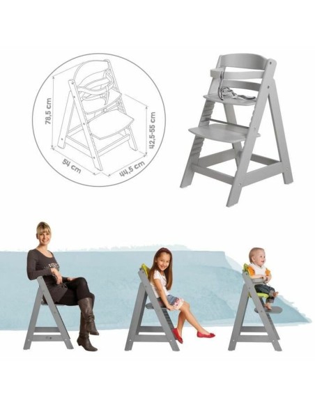 Child's Chair ROBA Sit Up III Grey Taupe