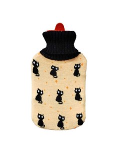 Hot Water Bottle EDM 76780 Beige Cats Wool 2 L