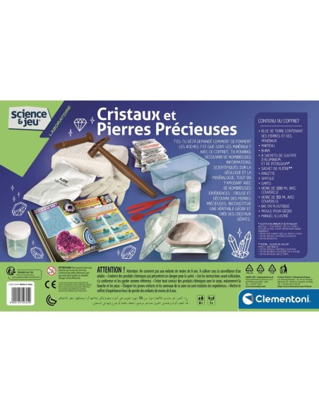 Science Game Clementoni Crystals and Gemstones