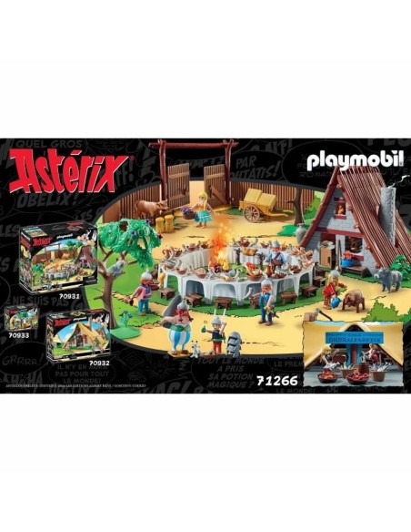 Playset Playmobil Astérix: Ordralfabetix Hut 71266 73 Pieces