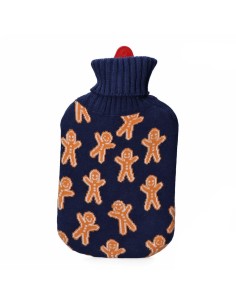 Hot Water Bottle EDM 76781 Black Wool 2 L