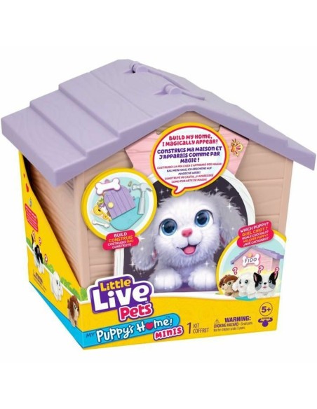 Fluffy toy Little Live Pets Surprise Niche Pink Plush Frog Dog
