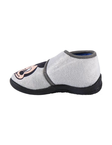 3D House Slippers Mickey Mouse Light grey